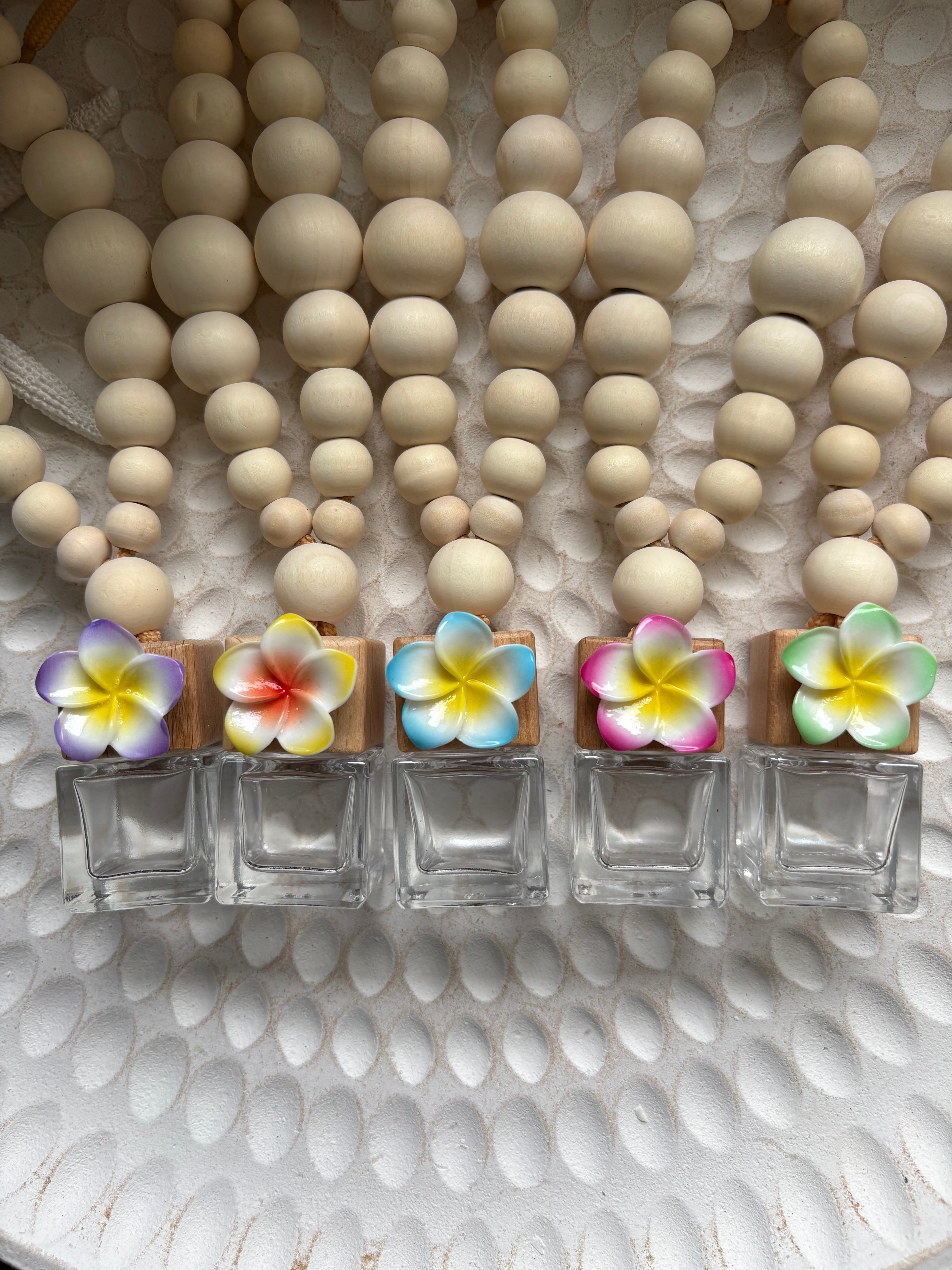 Ombre Frangipani Car Diffuser - Blue