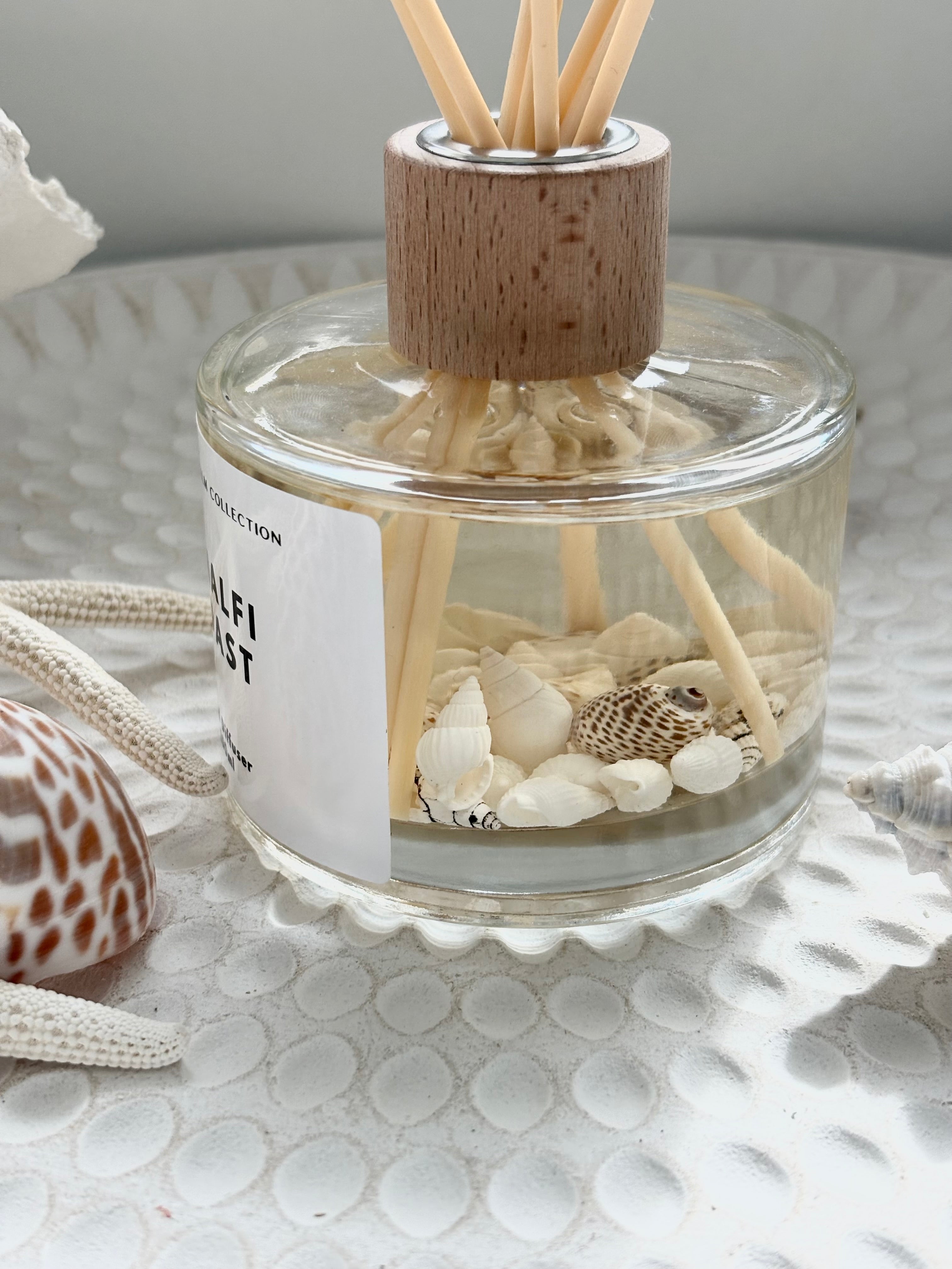 Coastal Shell Reed Diffuser - Amalfi Coast
