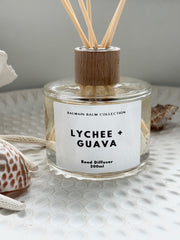 Coastal Shell Reed Diffuser - Lychee & Guava