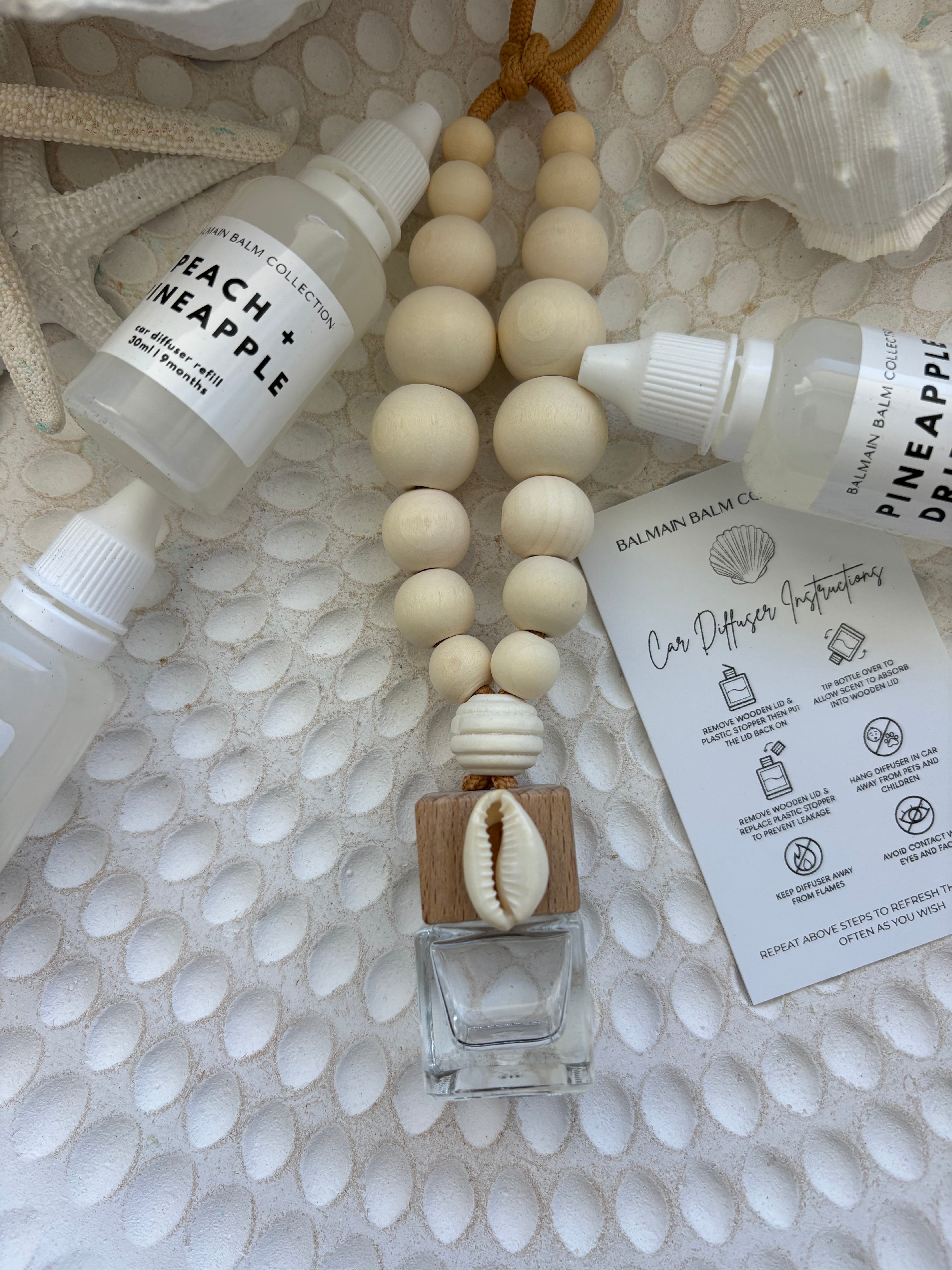 Cowrie Car Diffuser
