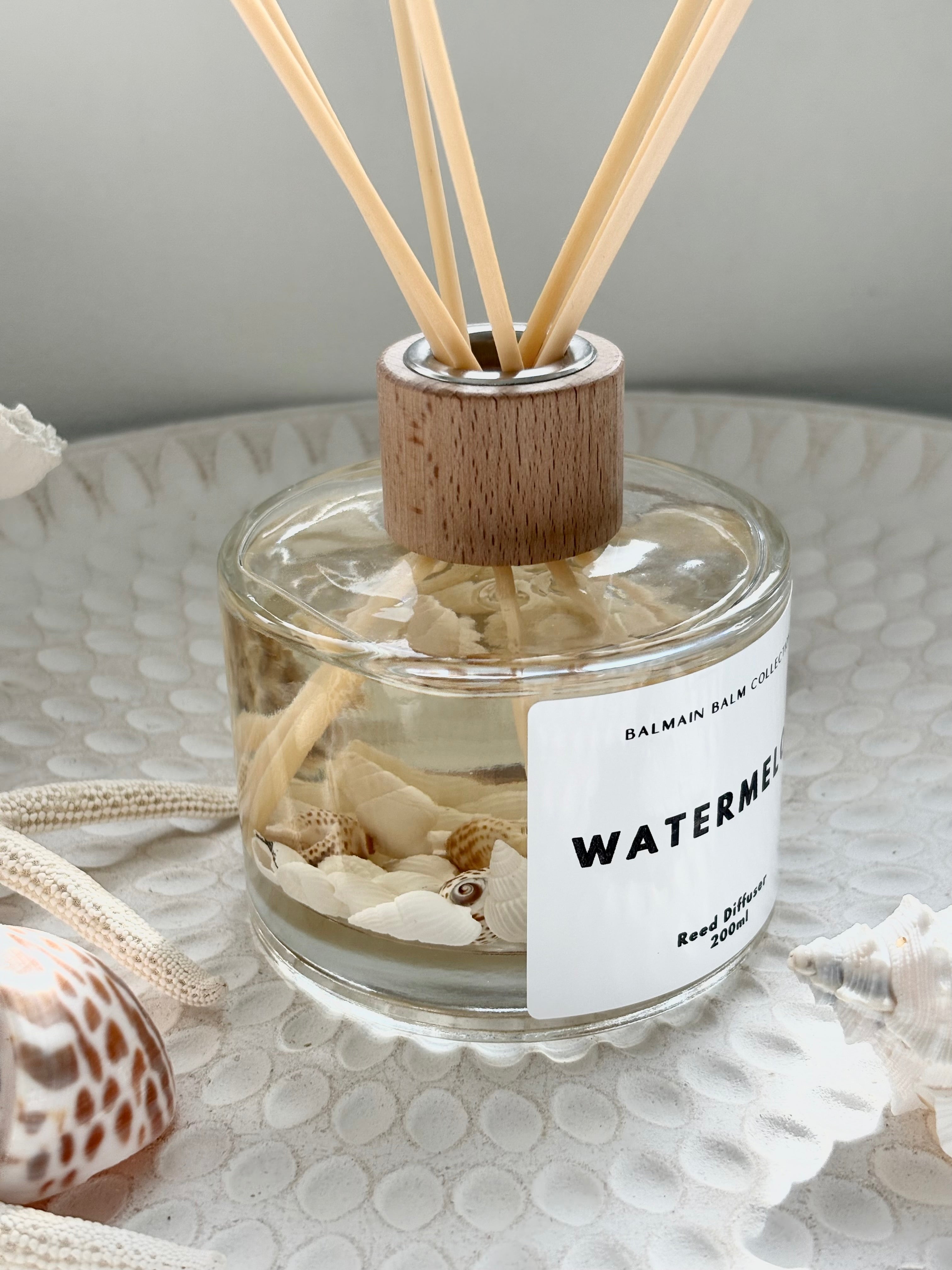Coastal Shell Reed Diffuser Watermelon