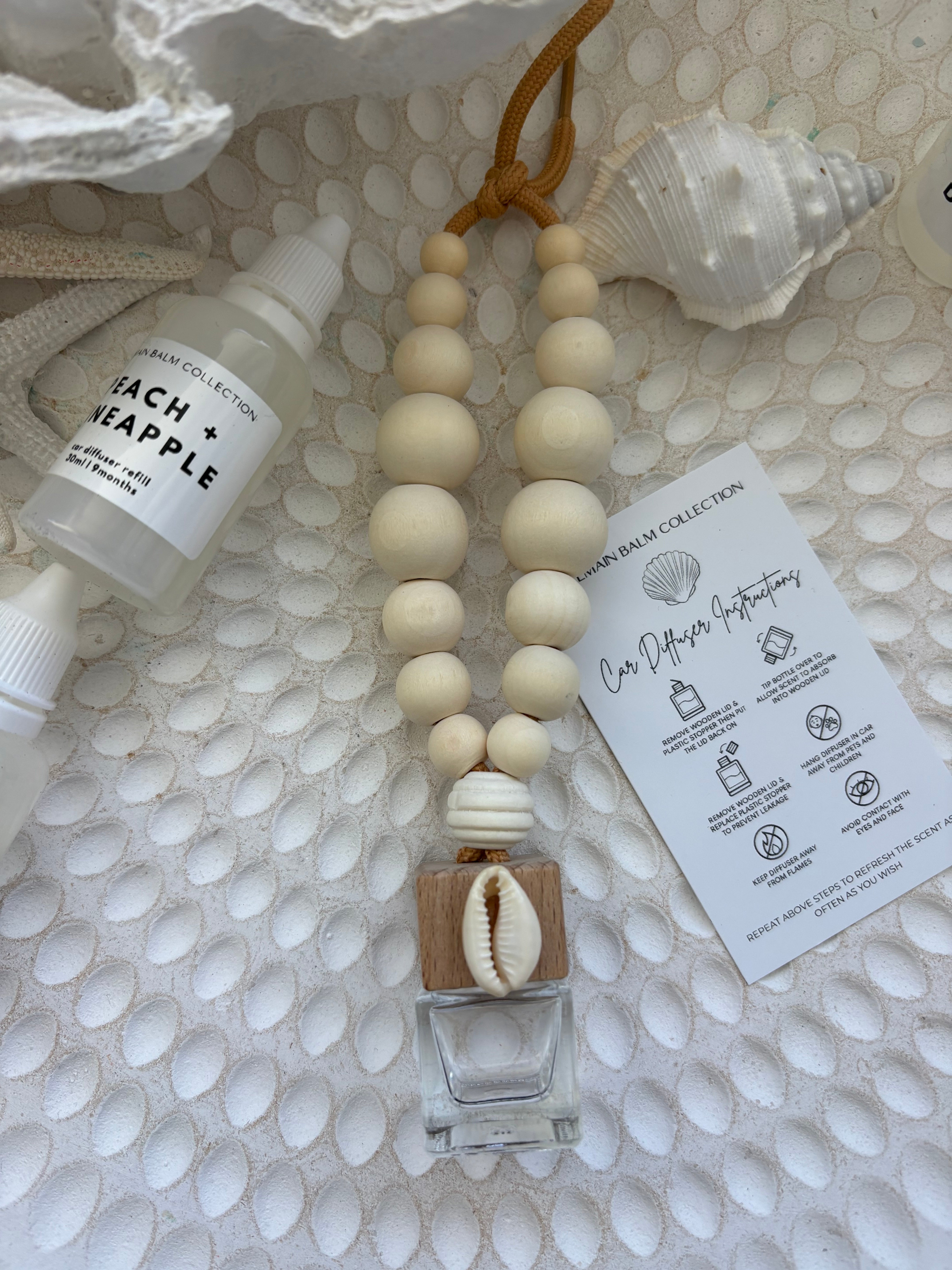 Cowrie Car Diffuser