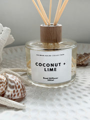 Coastal Shell Reed Diffuser - Coconut & Lime
