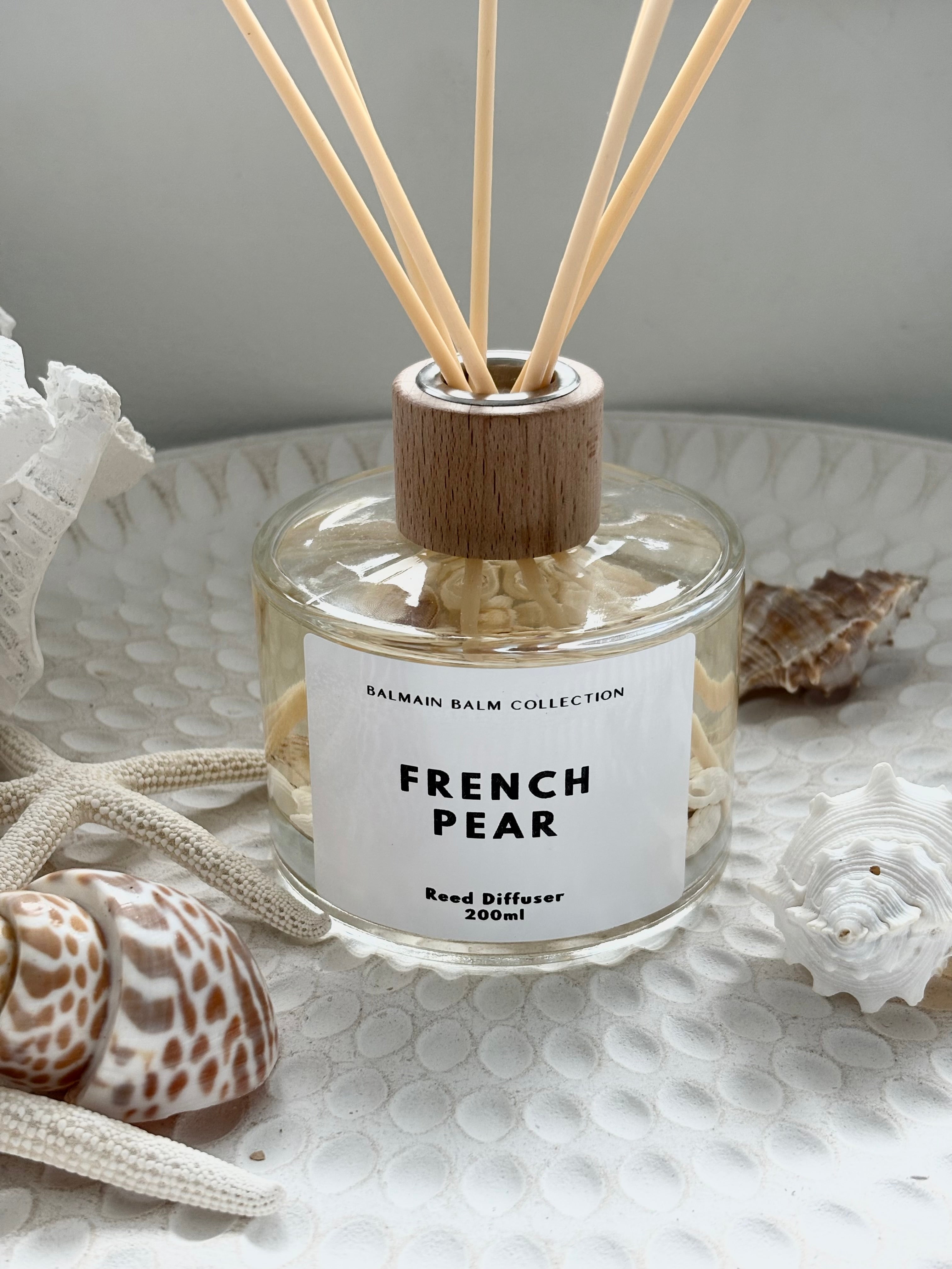 Coastal Shell Reed Diffuser - French Pear