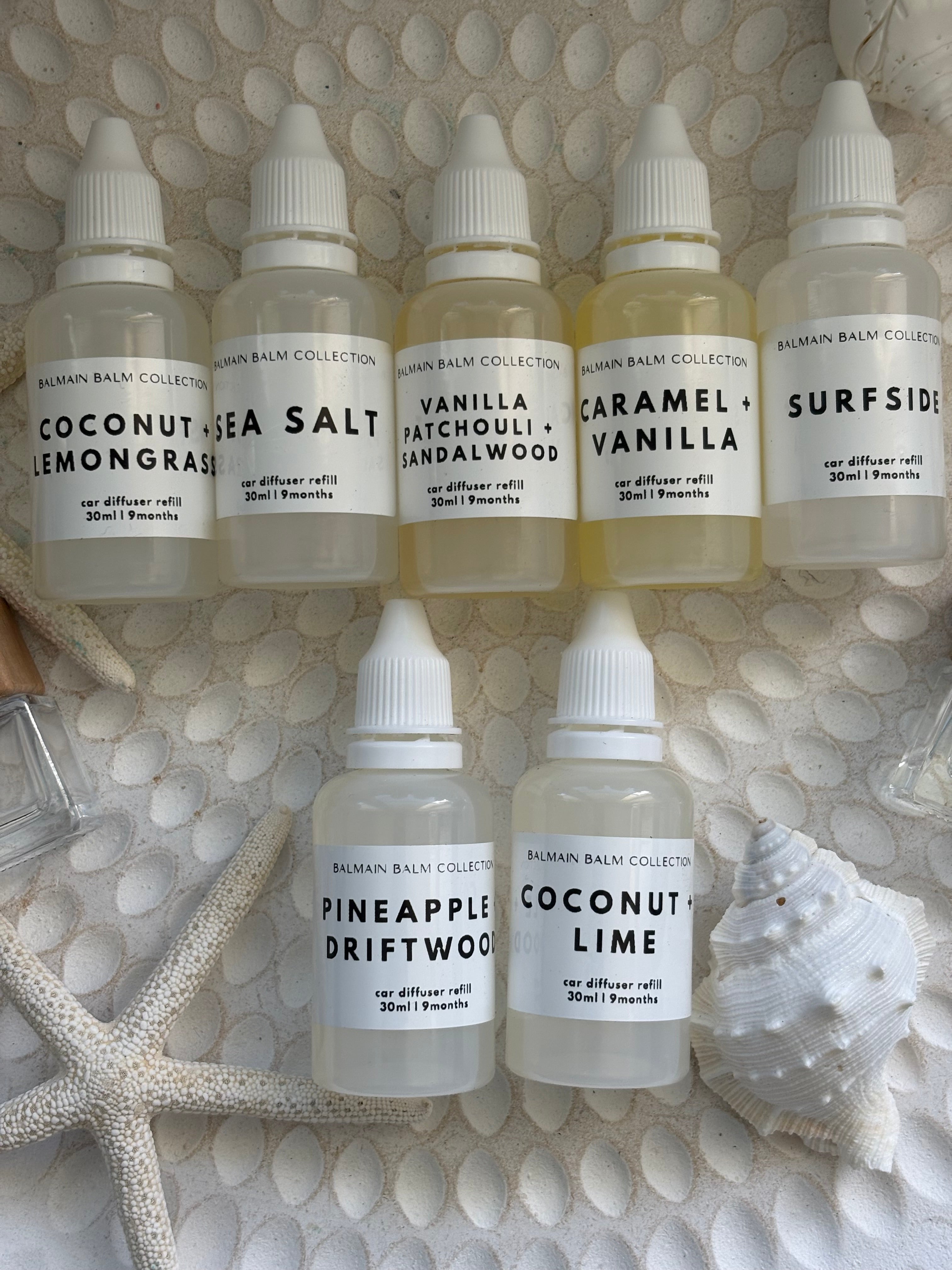 30ml Car Diffuser Refills