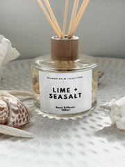 Coastal Shell Reed Diffuser - Lime & Seasalt