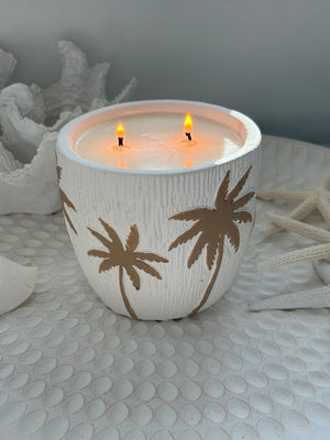 Coastal Palm Candle