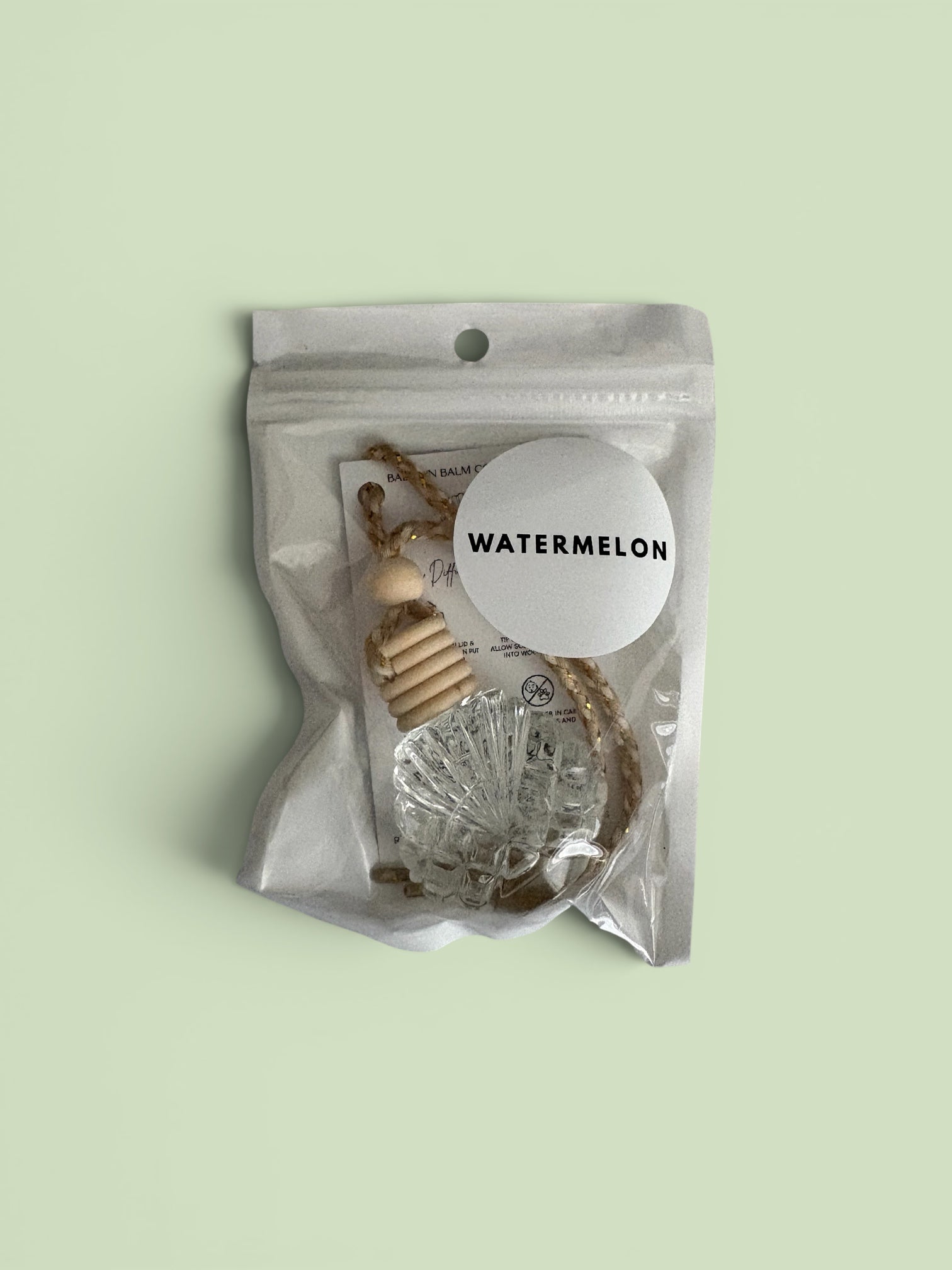 Watermelon - Seashell Car Diffuser
