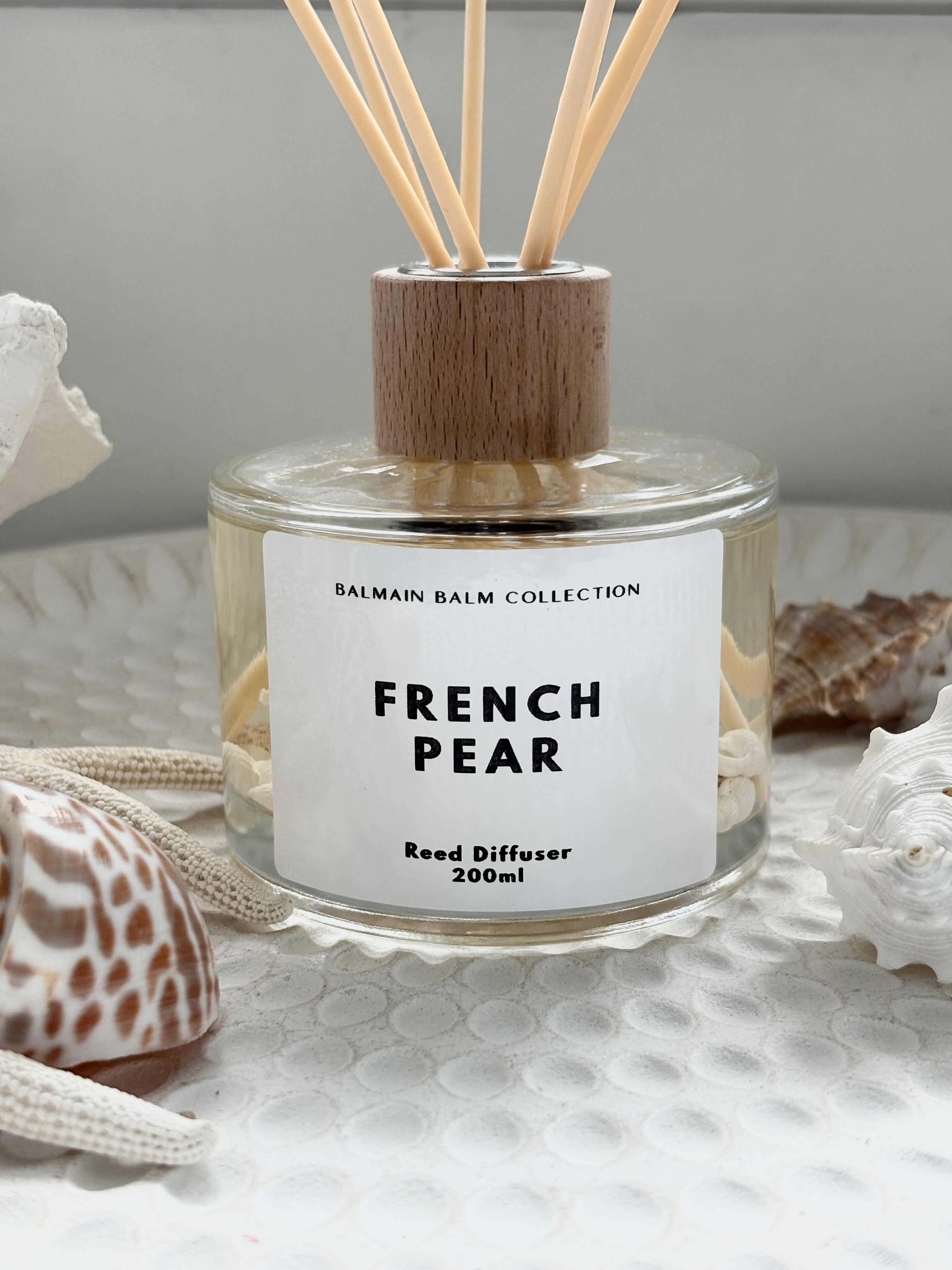 Coastal Shell Reed Diffuser - French Pear