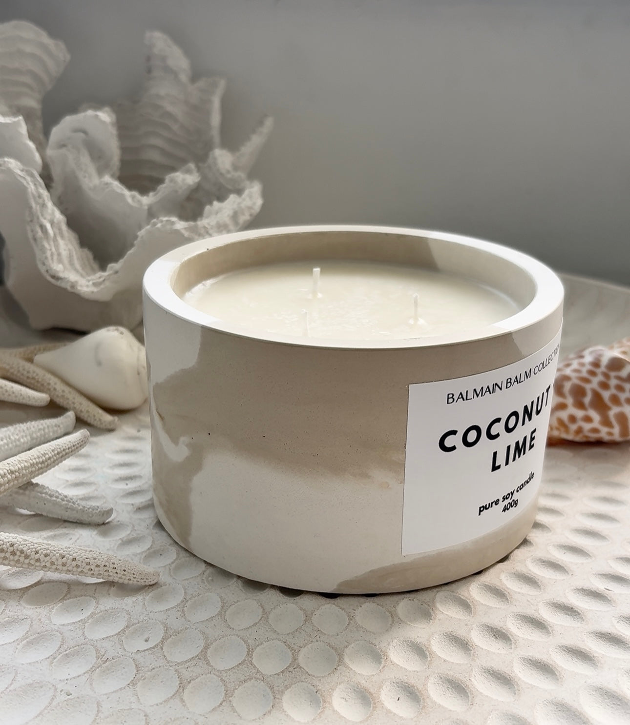 Coastal Clay Marble - Choose your scent