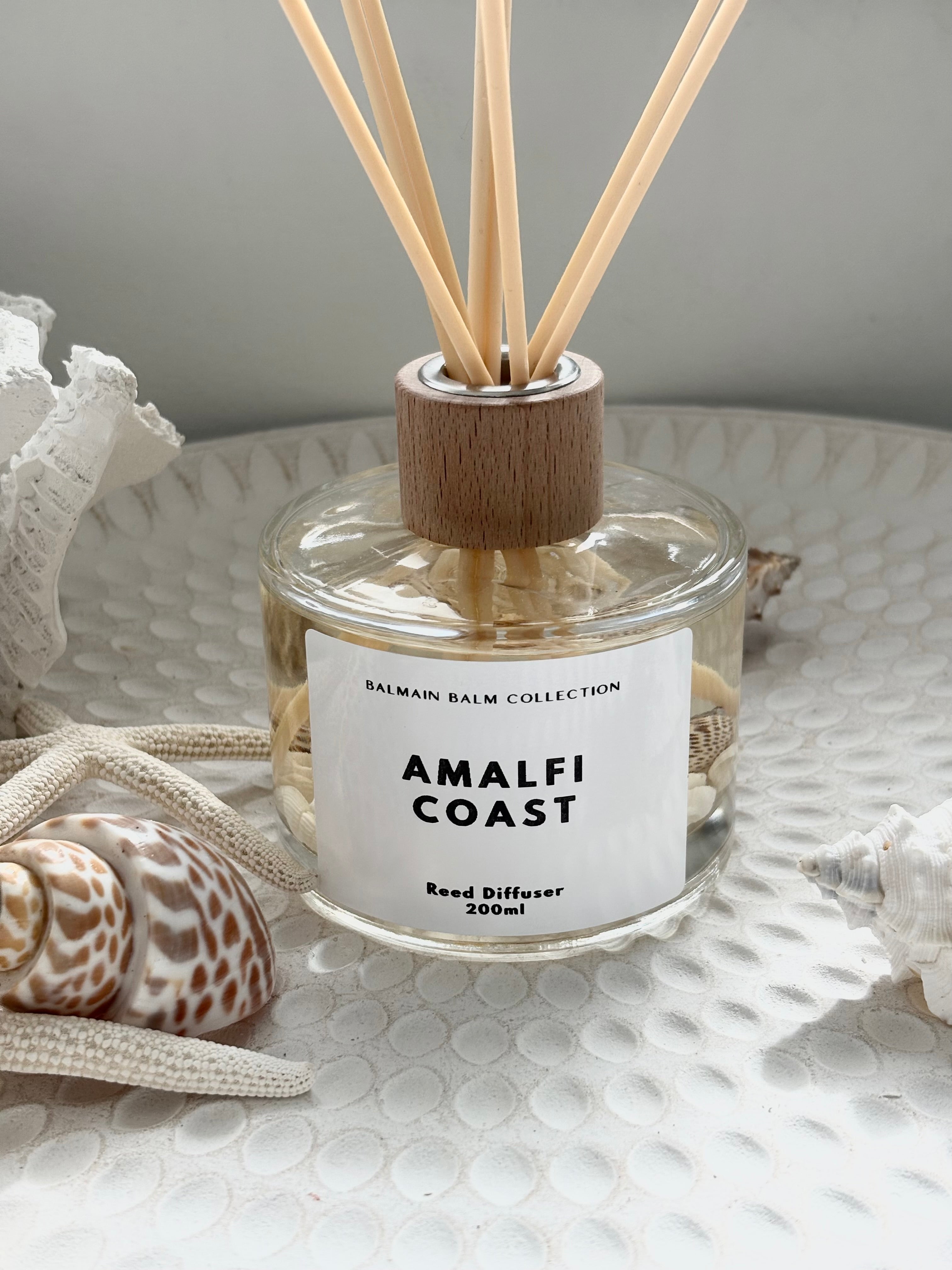 Coastal Shell Reed Diffuser - Amalfi Coast