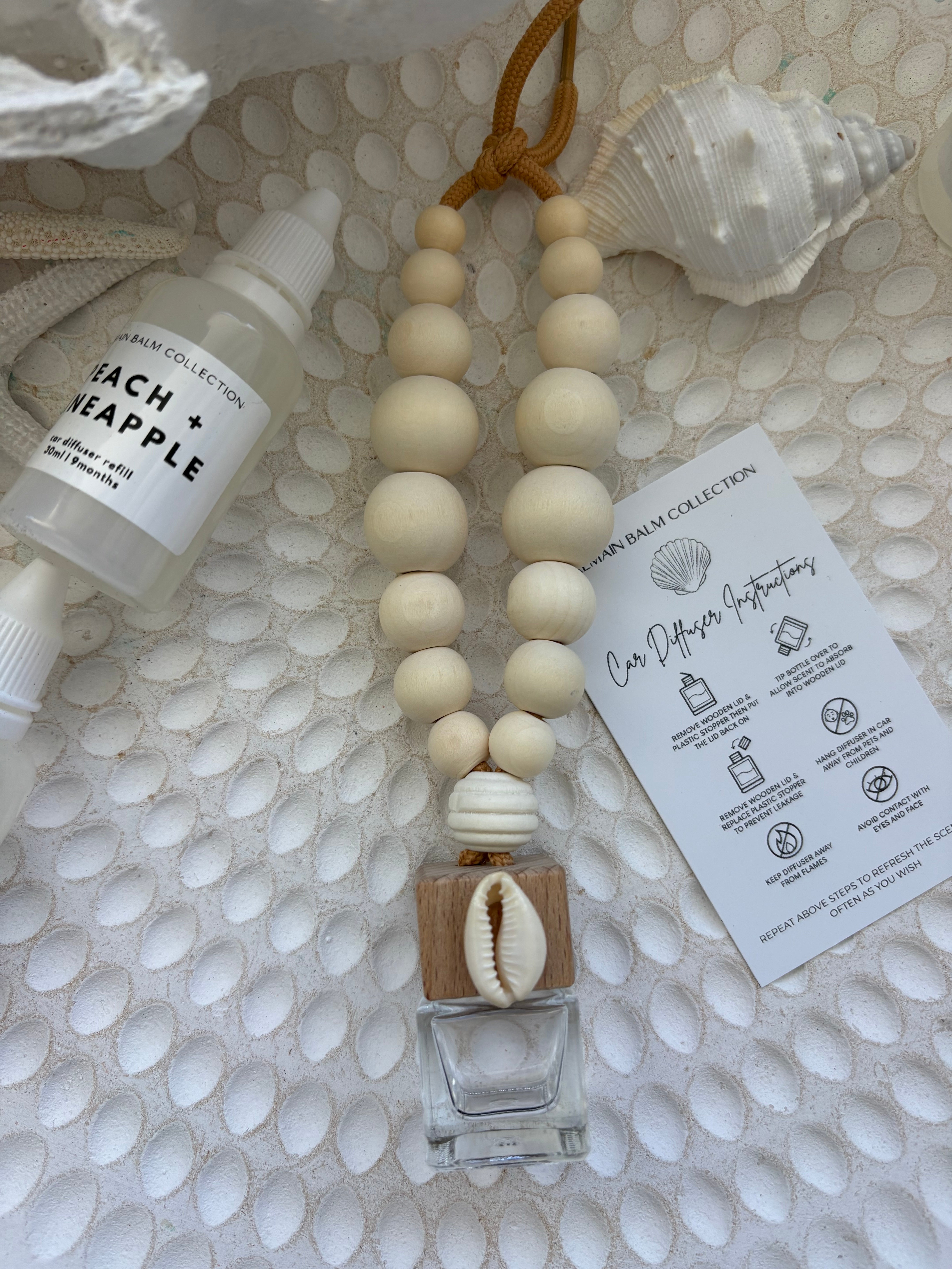 Cowrie Car Diffuser