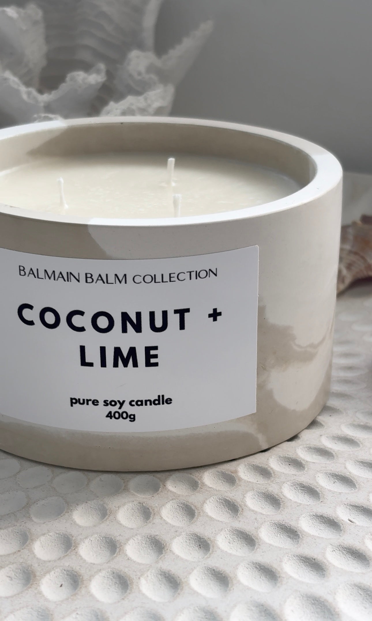 Coastal Clay Marble - Choose your scent