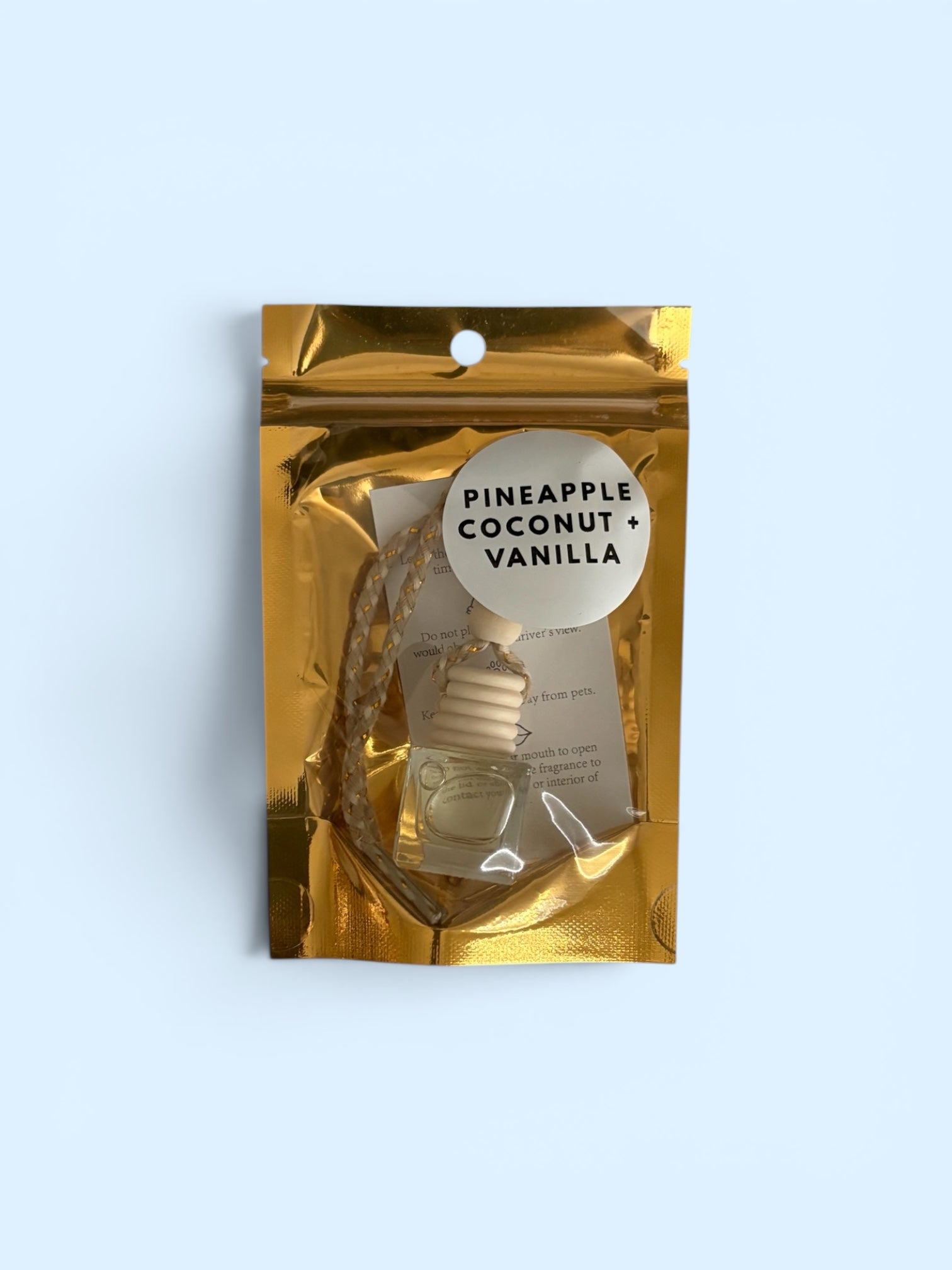 Pineapple Coconut & Vanilla - Car Diffuset