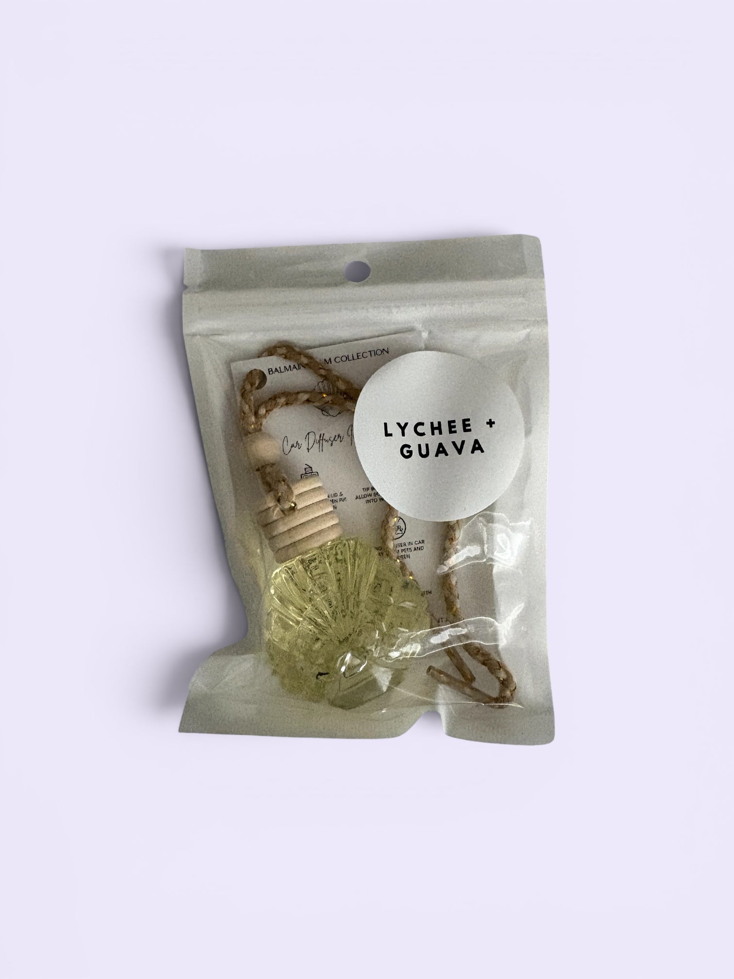 Lychee & Guava - Seashell Car Diffuser