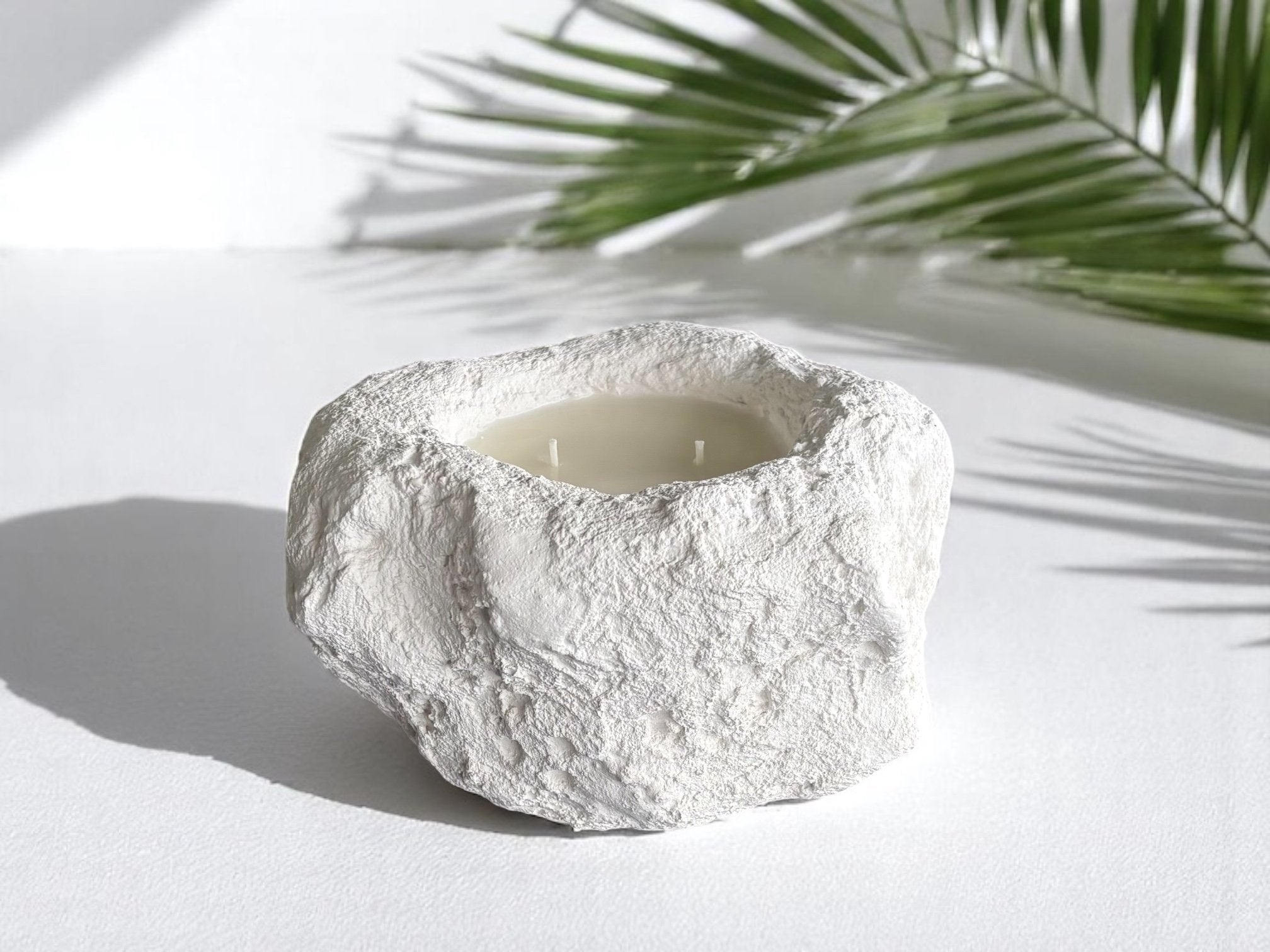 Ocean Stone Textured Candle